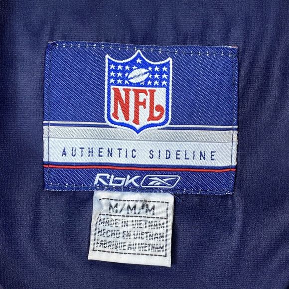 New England Patriots Jacket Coat Pullover Windbreaker Vintage - Picture 7 of 10